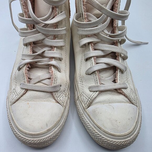 Converse Chuck Taylor All Star Womens Size 6 White Shoes Perfect Is Not Perfect - Picture 10 of 13